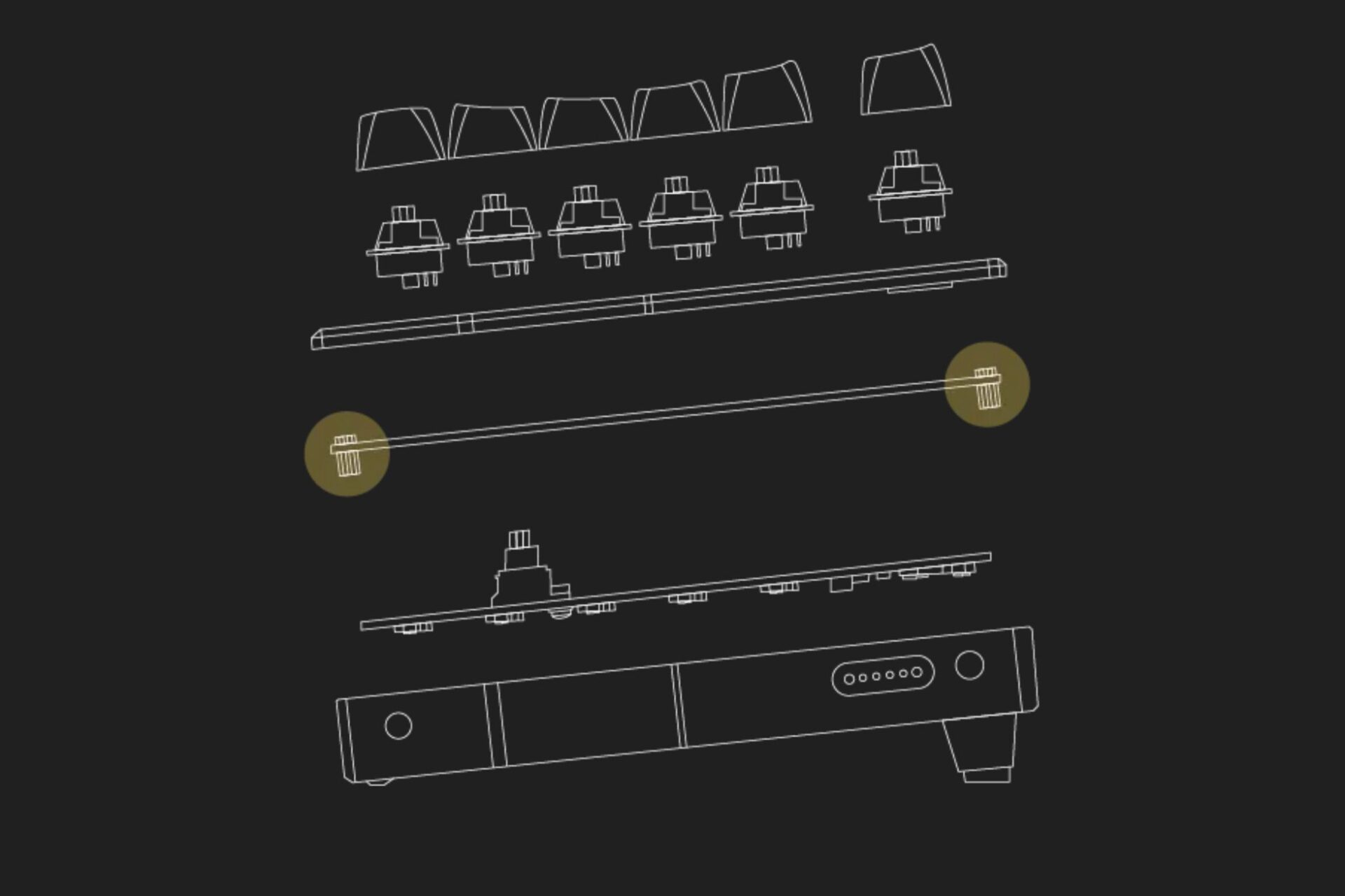 簡素なデスクを追求したキーボード「Waffree」蔦屋家電＋に出展 - 画像4