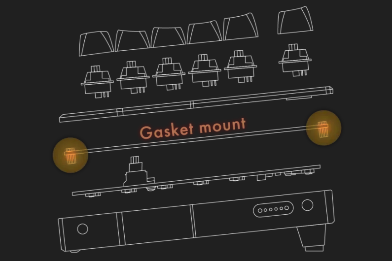 Waffree US発売、完全ワイヤレス分割キーボードにUS配列モデル - 画像4