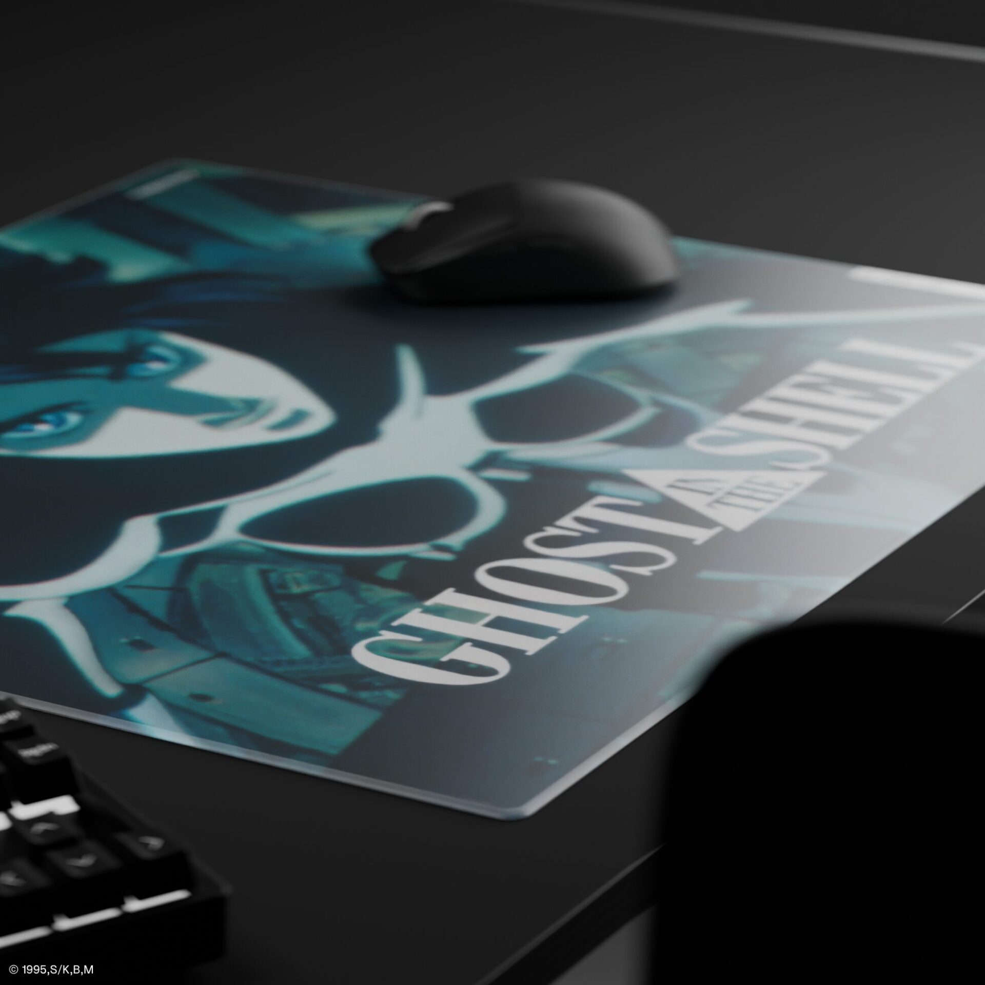 WALLHACK、「攻殻機動隊」コラボのガラスマウスパッドを4月21日より販売開始 - 画像4