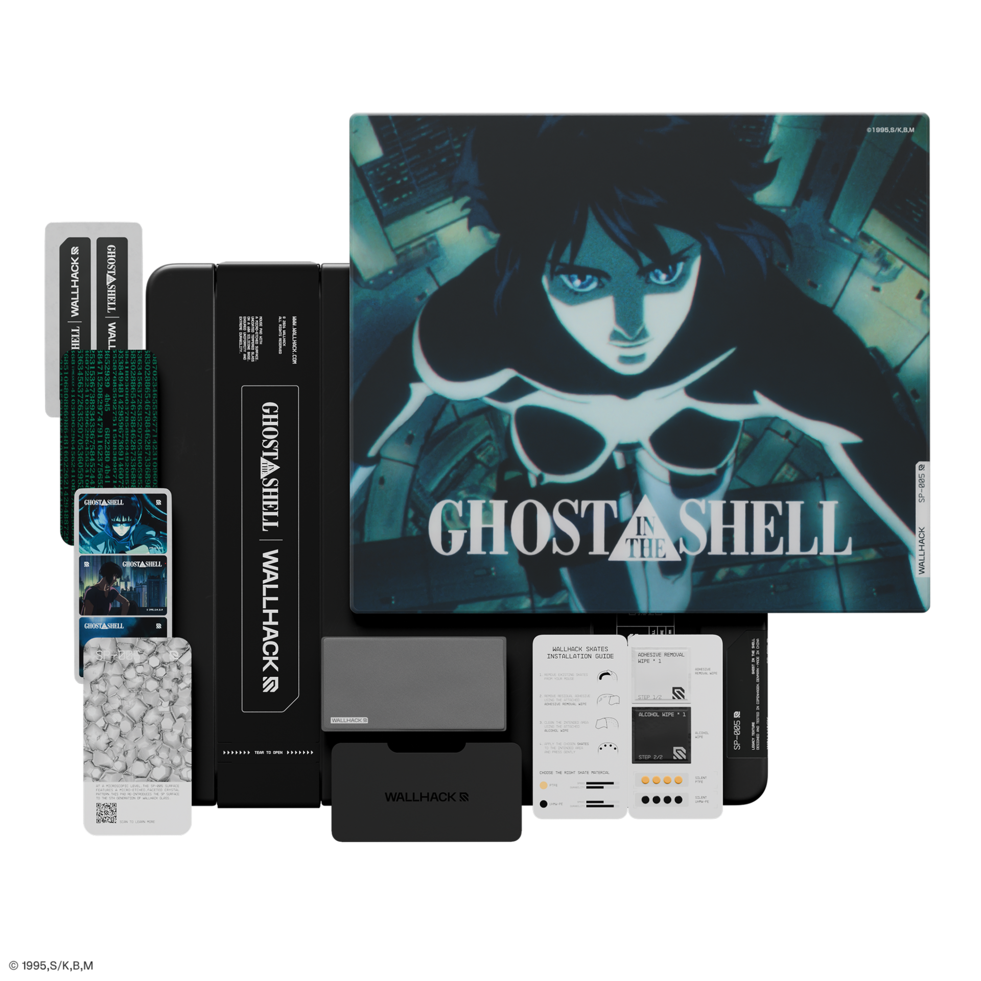 WALLHACK、「攻殻機動隊」コラボのガラスマウスパッドを4月21日より販売開始 - 画像5