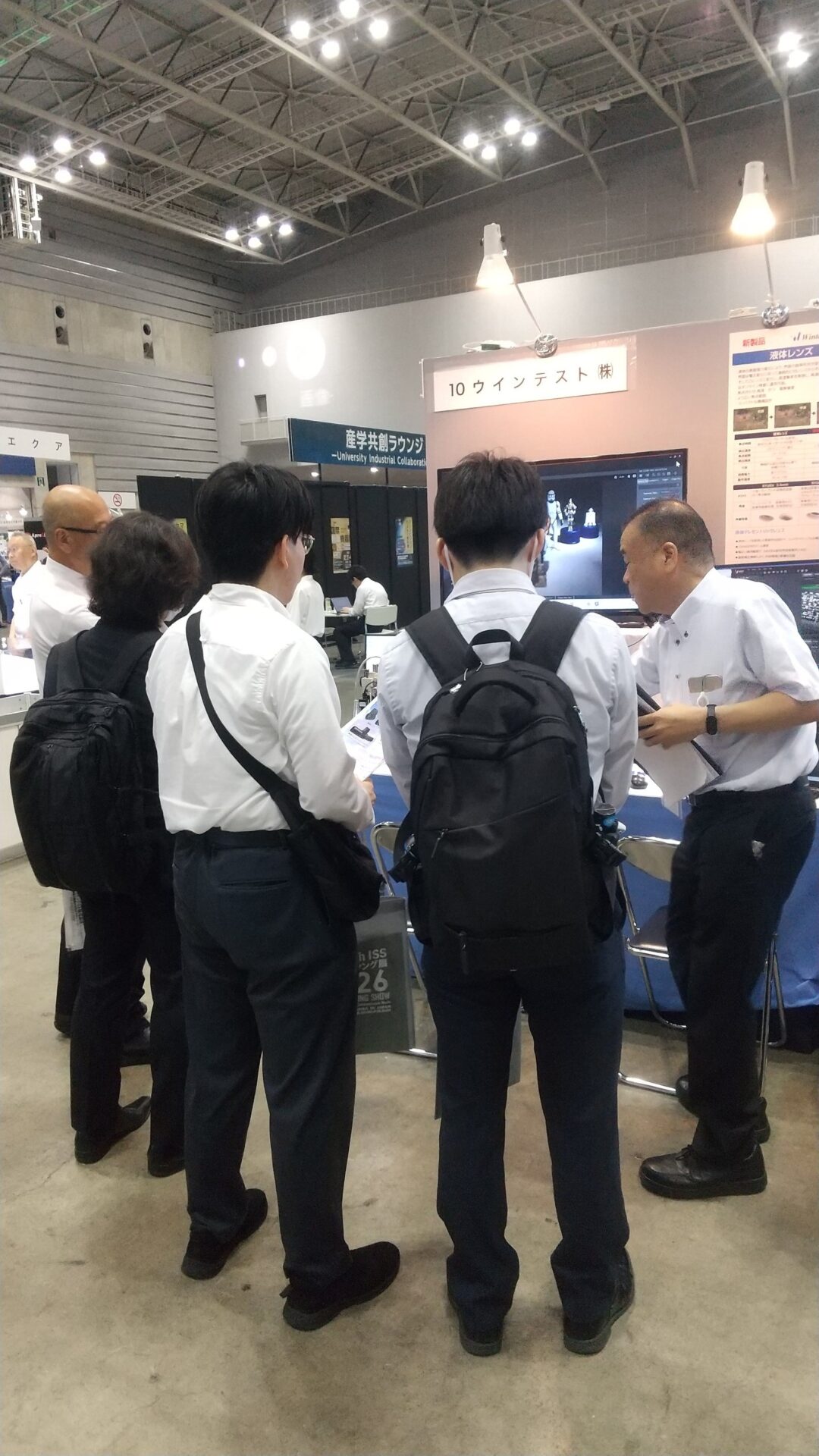 ウインテスト、電気信号で倍率を制御する液体レンズ「RYUGU」を展示 - 画像6