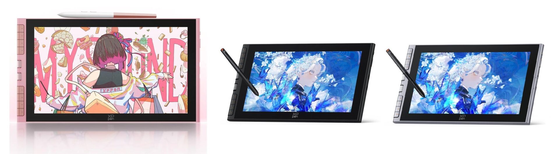 XPPen、液晶ペンタブレット「Artist 12 3rd」に新色ピンクを追加｜ハイエンドモデルと同等の筆圧検知に対応
