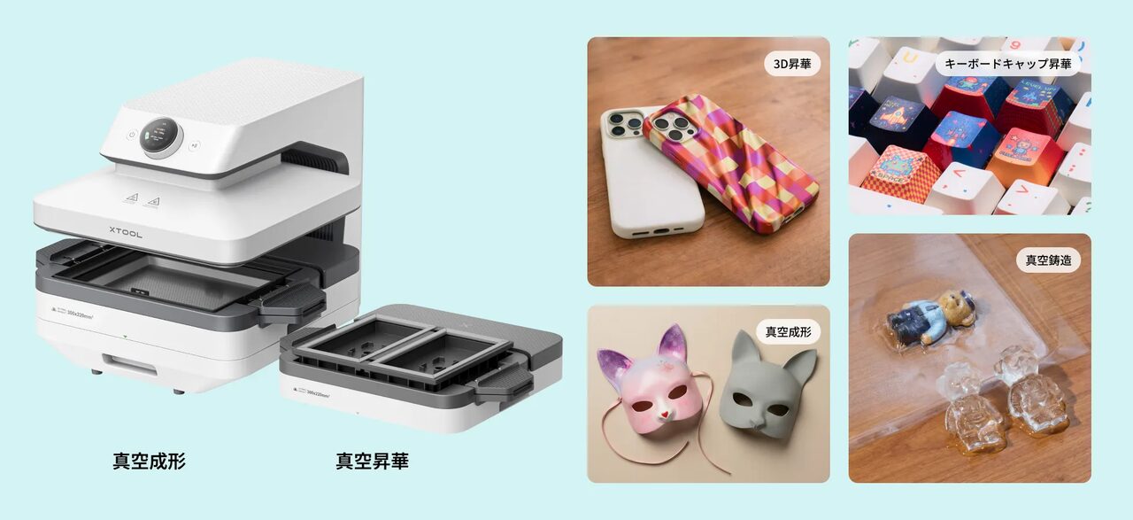 Makeblock、1台3役のマルチヒートプレス機「xTool WonderPress」を発表 - 画像4
