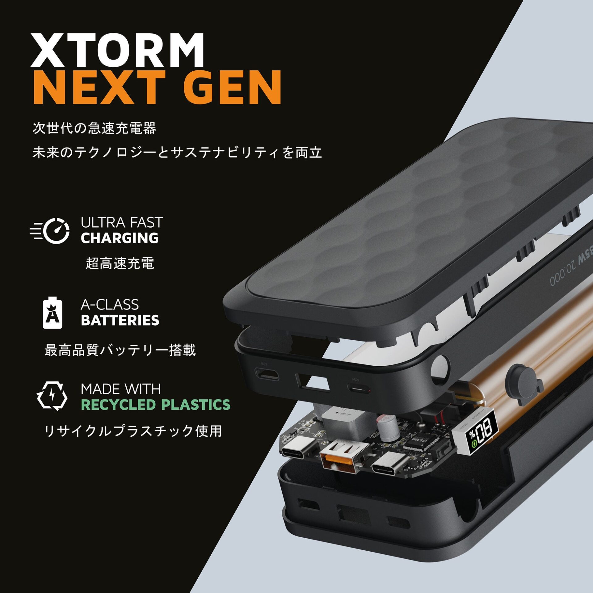 ハンズインターナショナル、Xtormの27,000mAh大容量モバイルバッテリーを発売 - 画像5