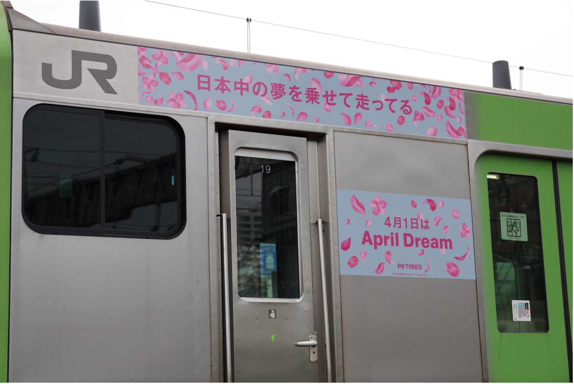 山手線Dreamトレイン、立体桜仕様の新デザインを公開 - 画像3