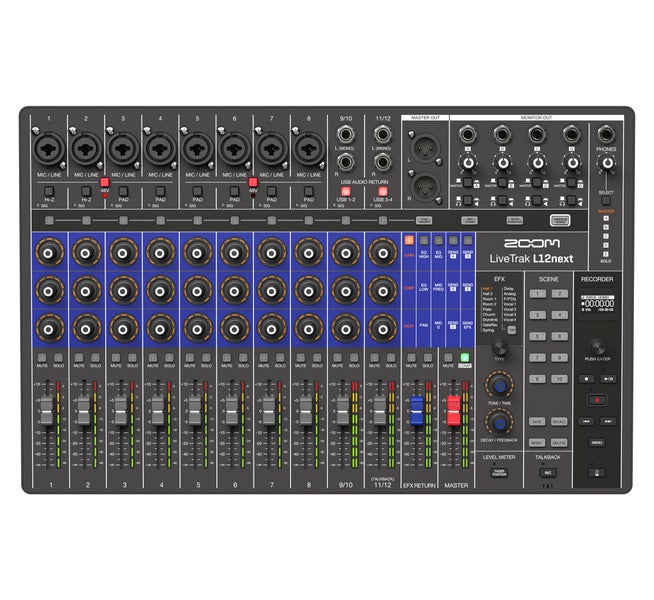 デジタルとアナログ融合！新ミキサー「LiveTrak L12next」登場 - 画像2